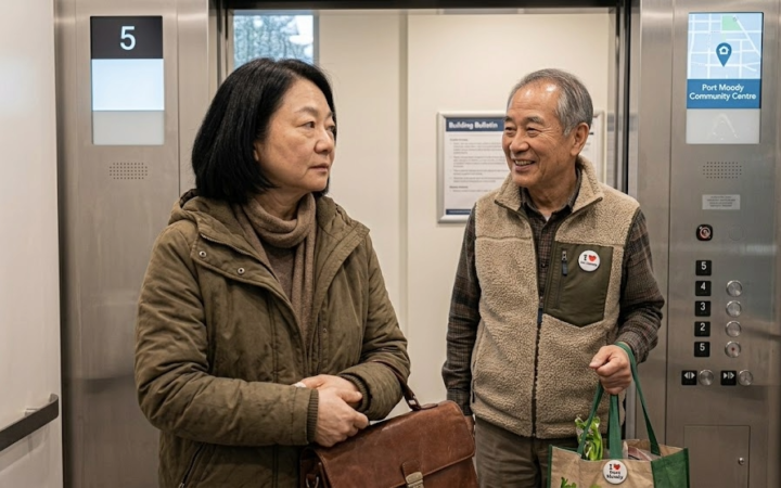 인사를 했는데 그냥 지나갔습니다: 엘리베이터 앞 3초가 하루를 흔들 때